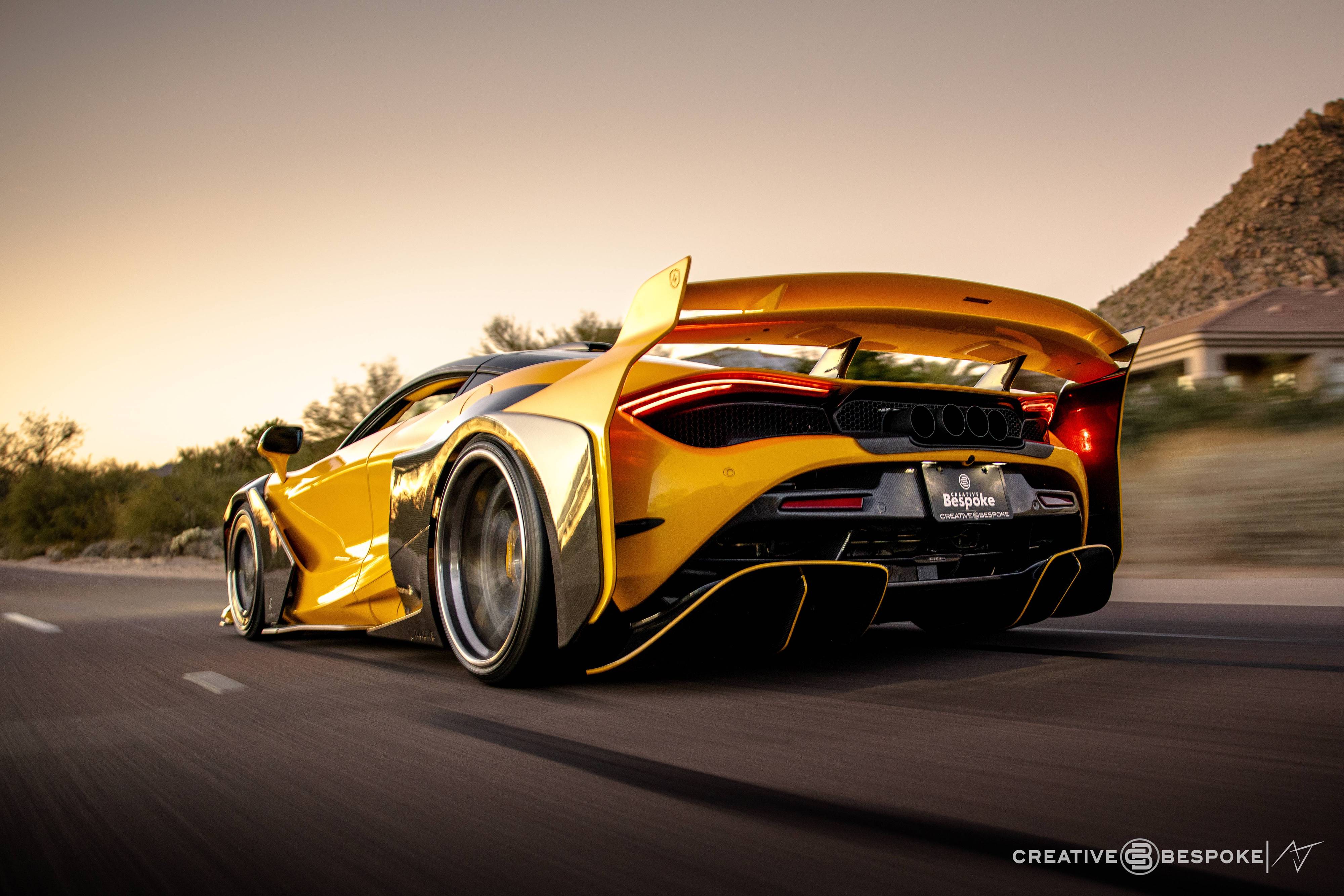 720S Center Quad Exhaust Conversion Kit - Fi Exhaust