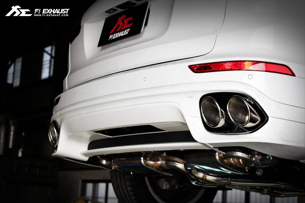 Porsche 958.1 Cayenne Turbo Fi Exhaust