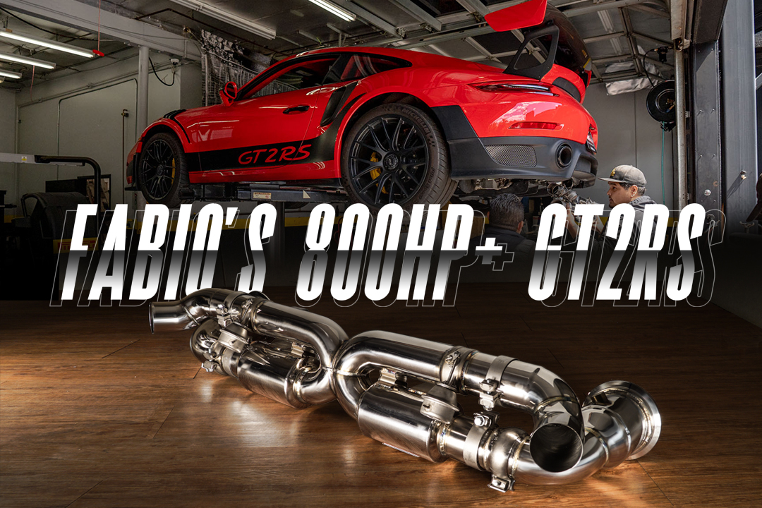 Fabio’s 991 GT2 RS tuned to Ridiculous 800 horses!