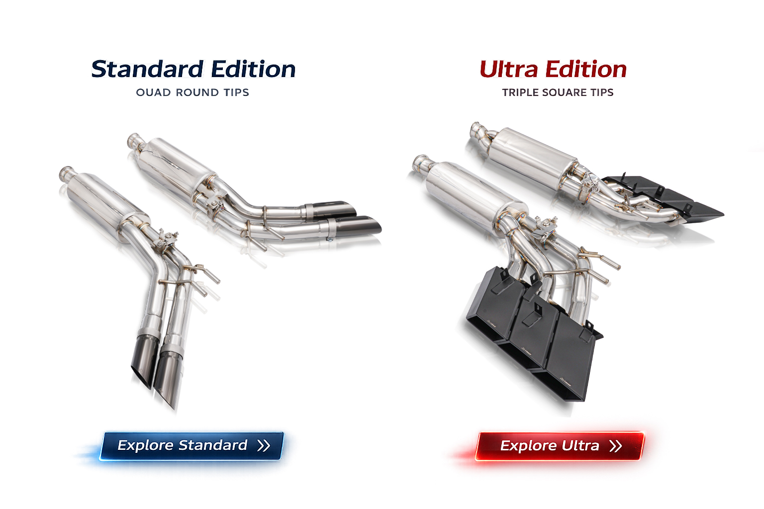 The difference between the Standard Edition and Ultra Edition comes down to how your G63 is expressed.