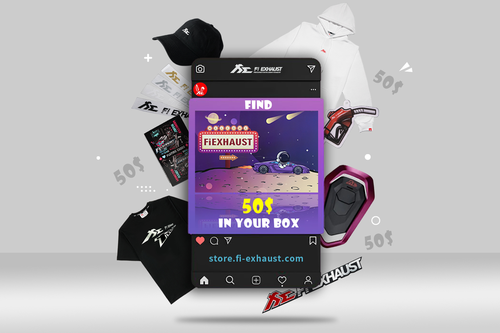 50$ in your box. Fi LIFESTYLE discount coupon is out now.