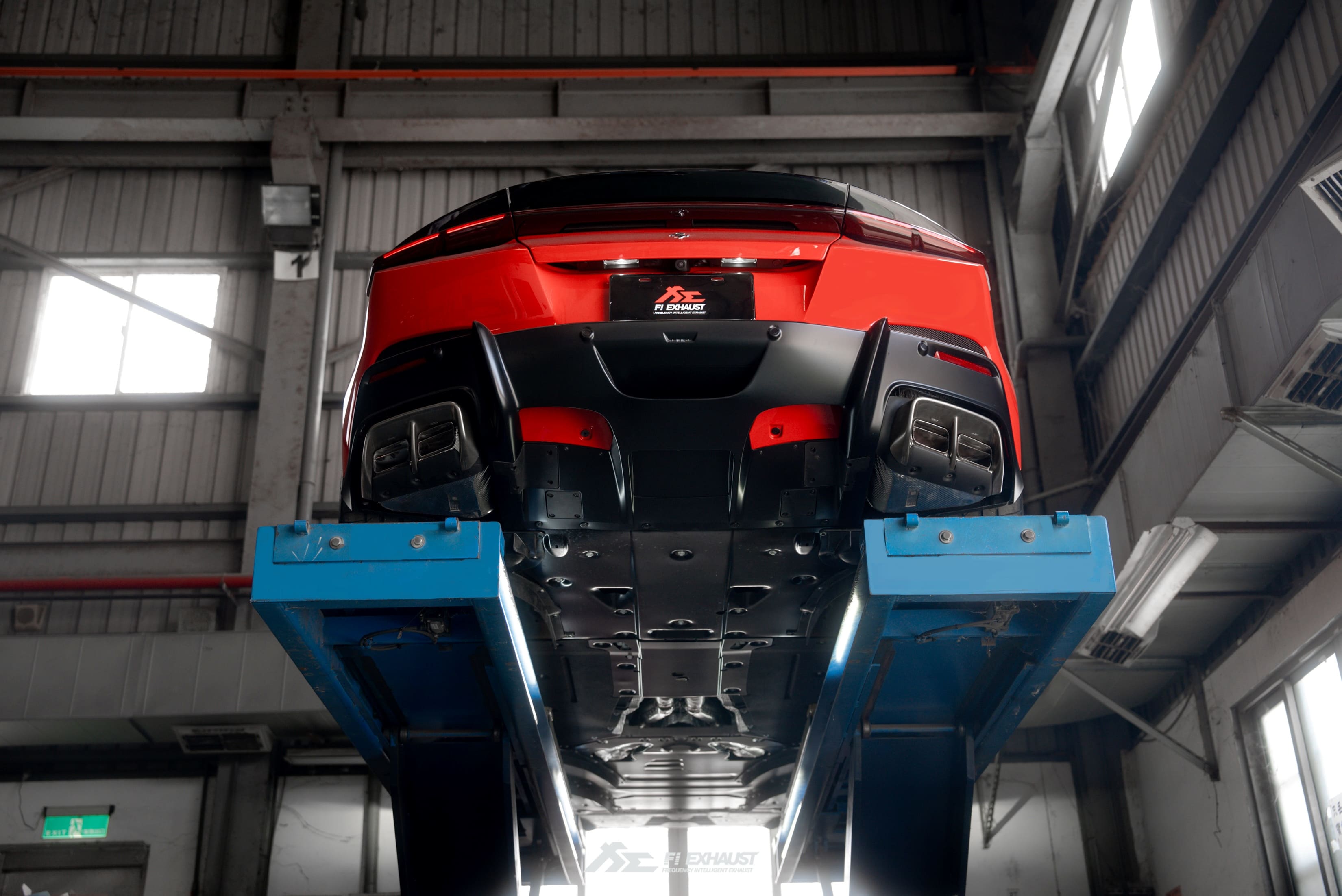 Ferrari 12Cilindri Exhaust