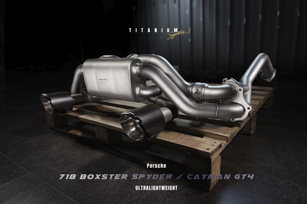718 Cayman GT4 / Spyder Titanium EXHAUST