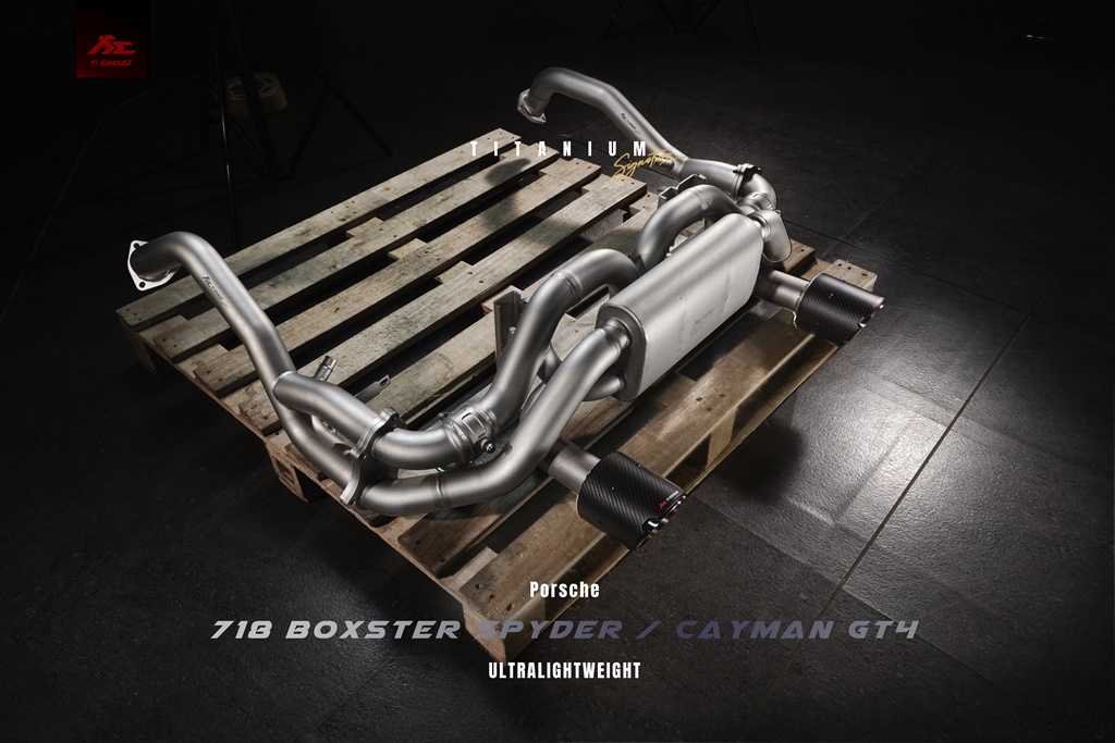 718 Cayman GT4 / Spyder Titanium EXHAUST