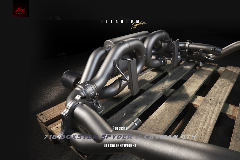 718 Cayman GT4 / Spyder Titanium EXHAUST
