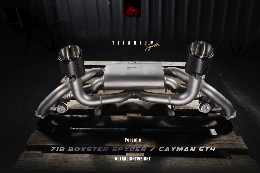 718 Cayman GT4 / Spyder Titanium EXHAUST