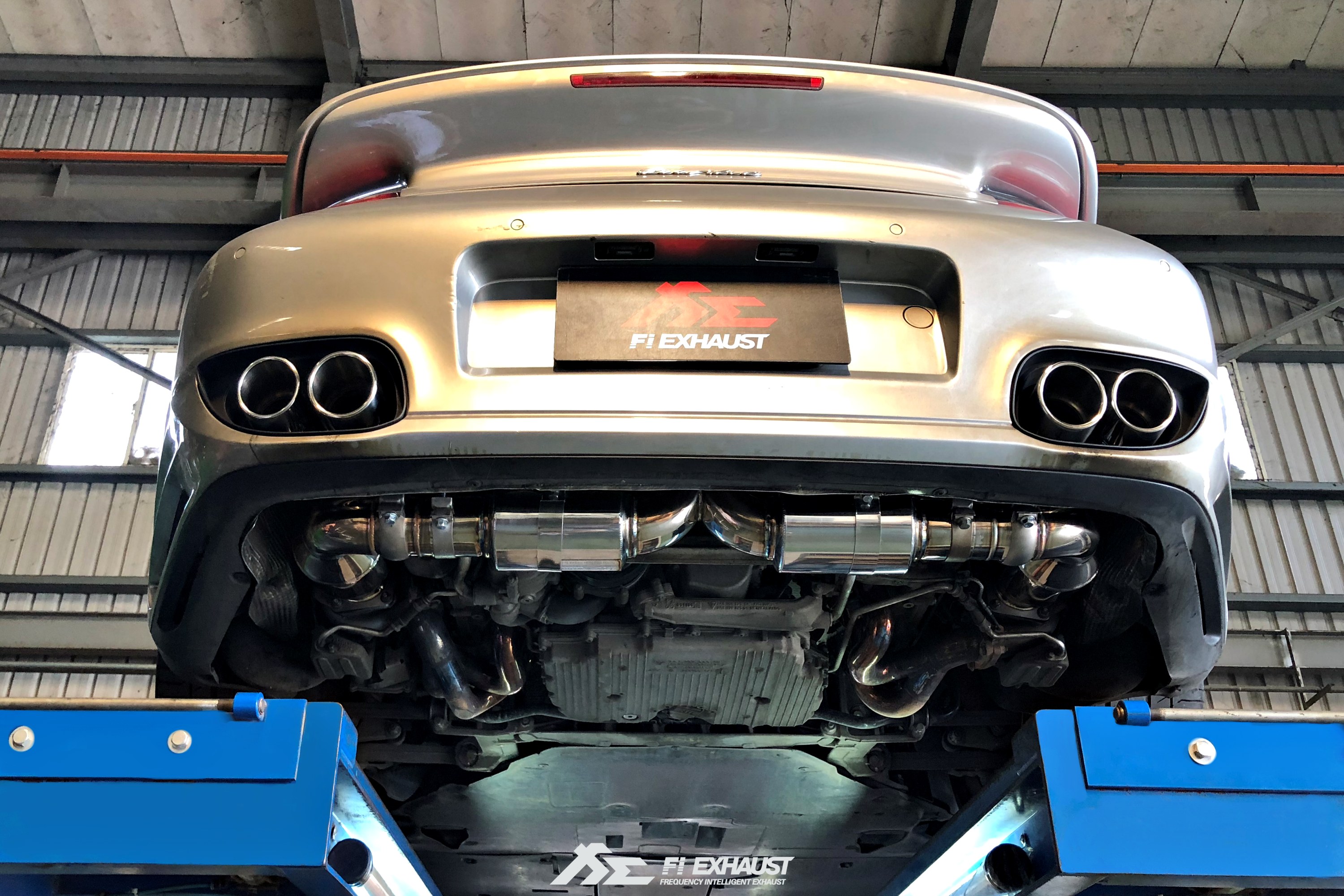Porsche 997.2 Turbo Exhaust