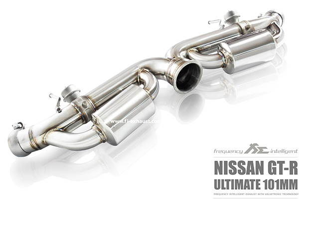 Nissan GTR R35 valvetronic EXHAUST