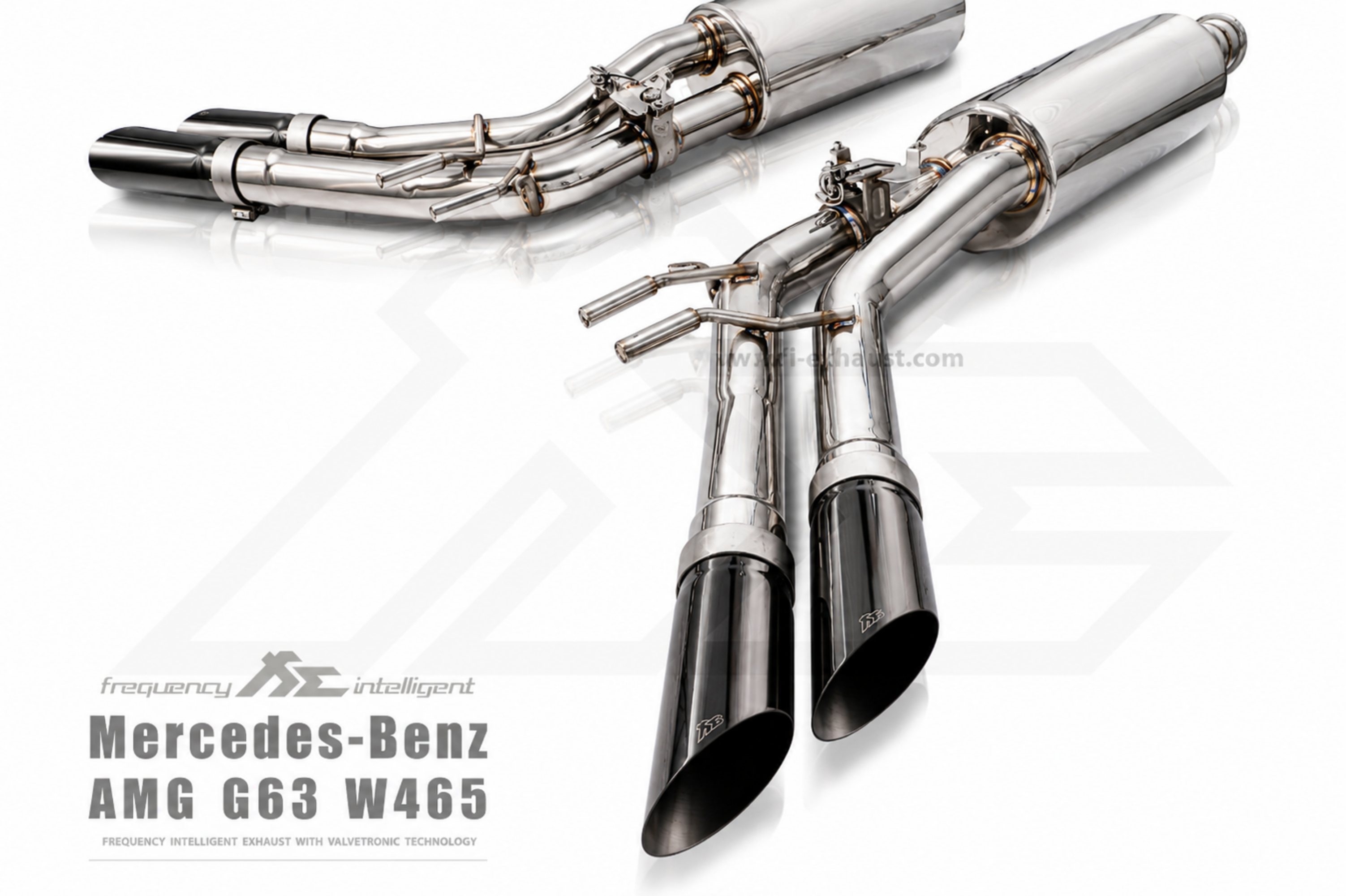 Mercedes-AMG W465 G63 EXHAUST Quad Tips