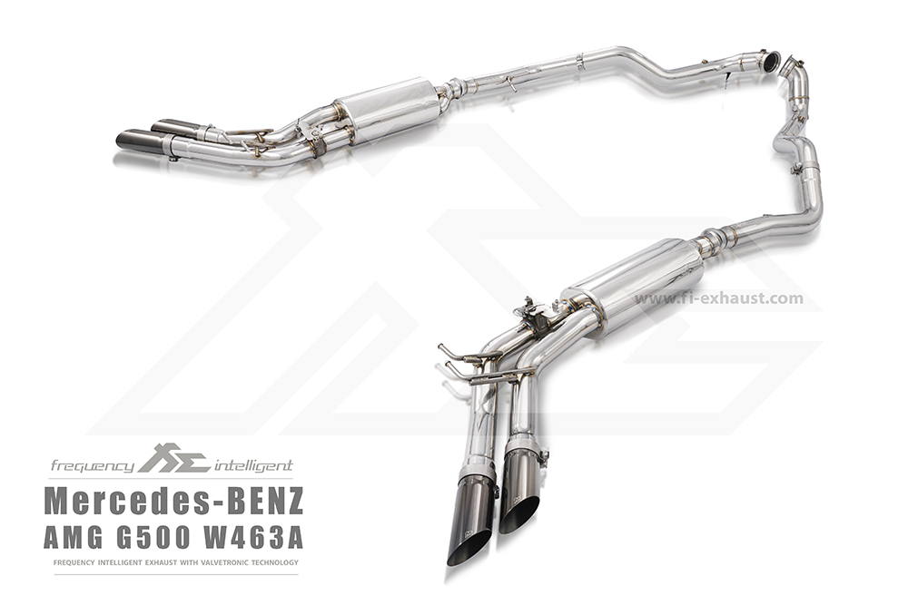 W463A G500 EXHAUST Quad Tips