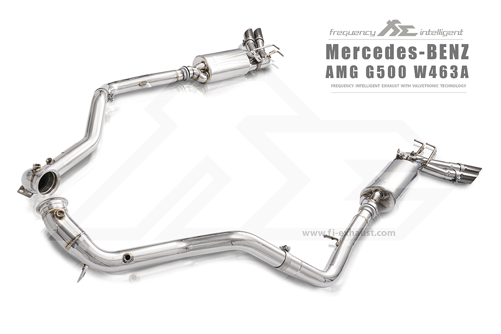 W463A G500 EXHAUST Quad Tips