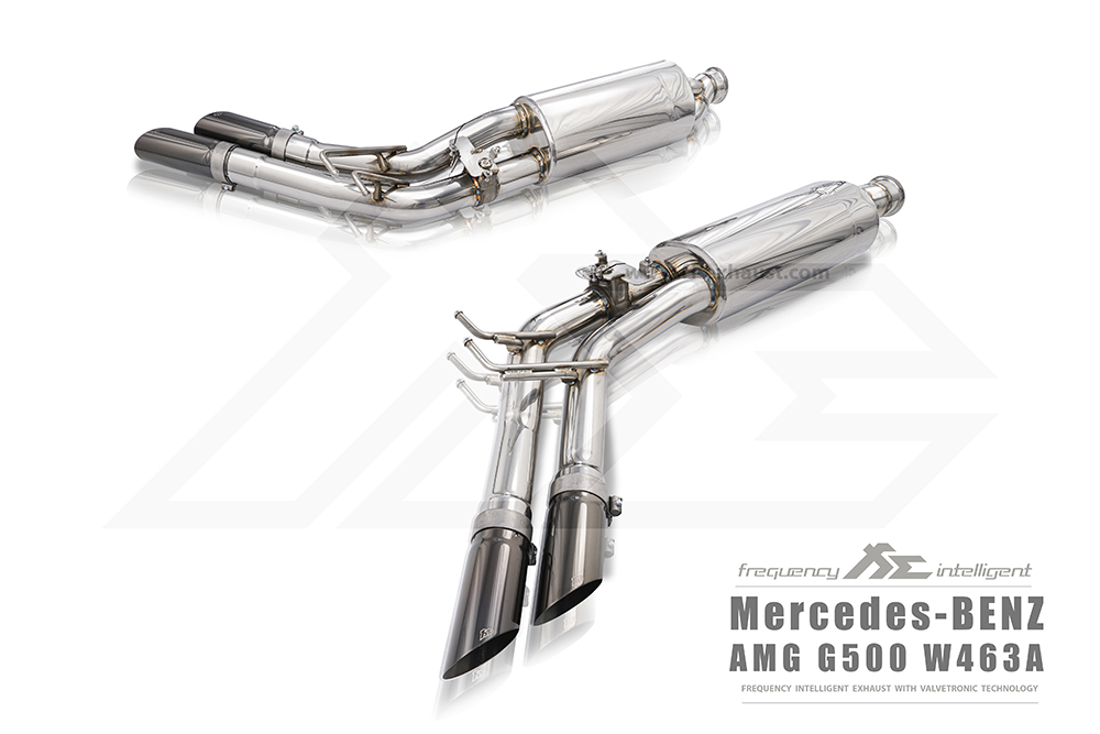 W463A G500 EXHAUST Quad Tips
