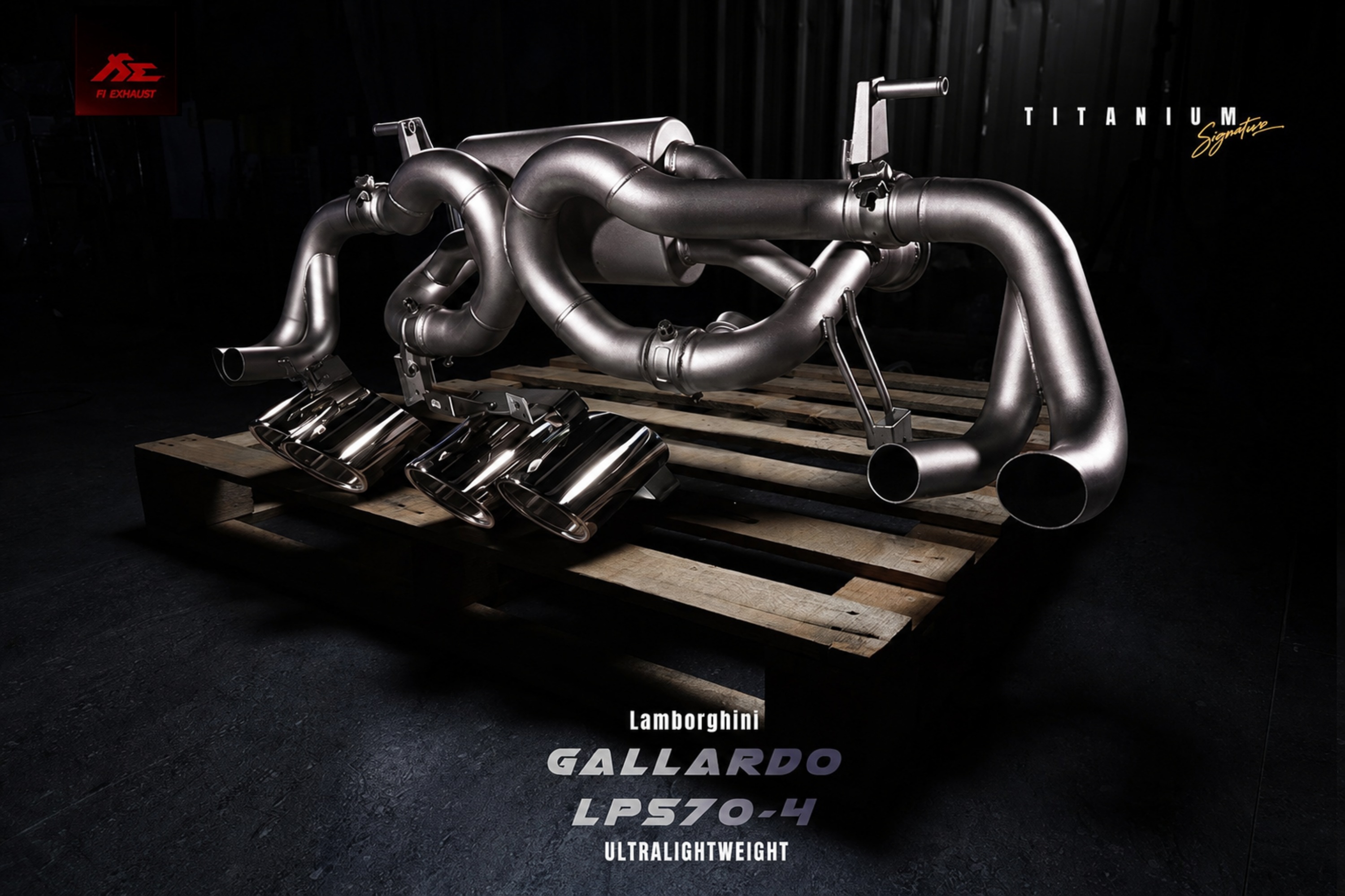 Lamborghini Gallardo LP570-4 Titanium Exhaust
