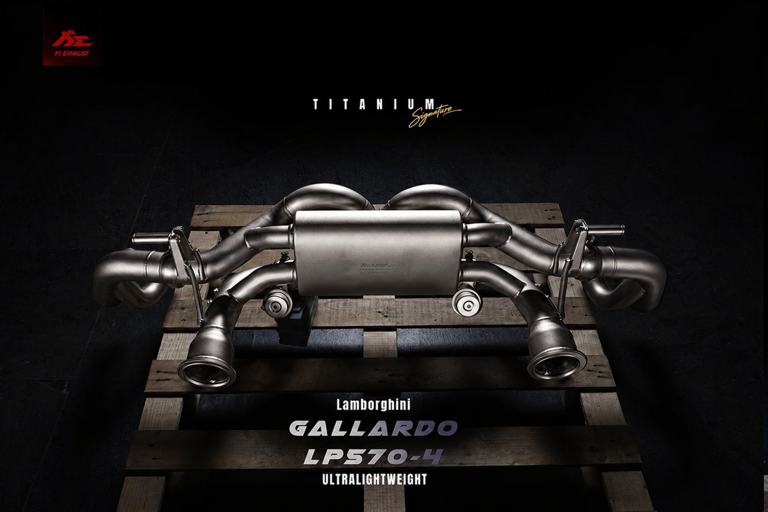 Lamborghini Gallardo LP570-4 Titanium Exhaust