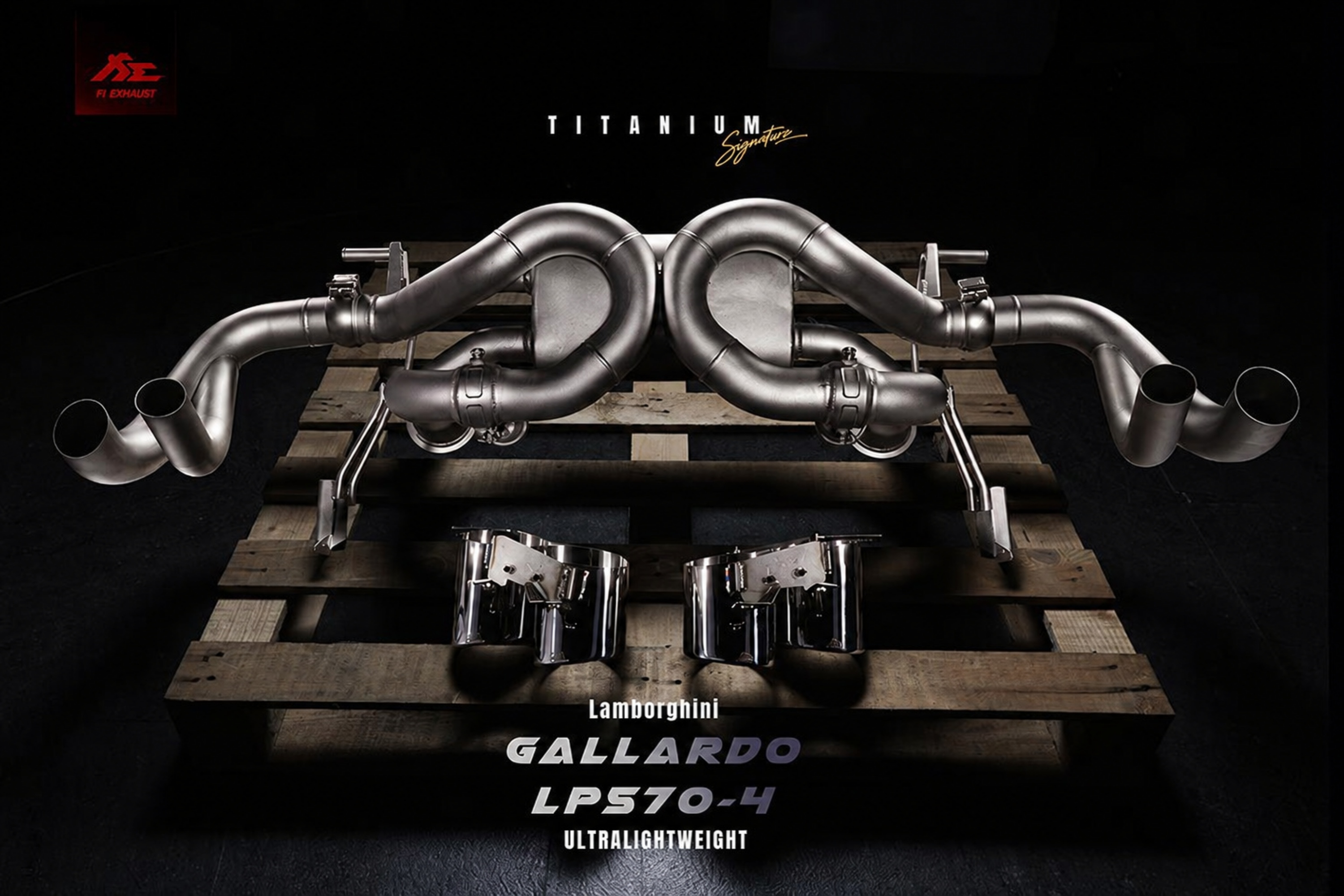 Lamborghini Gallardo LP570-4 Titanium Exhaust