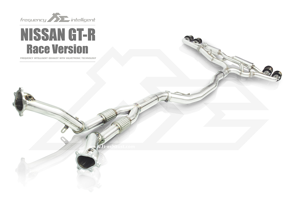 Nissan GTR R35 valvetronic EXHAUST