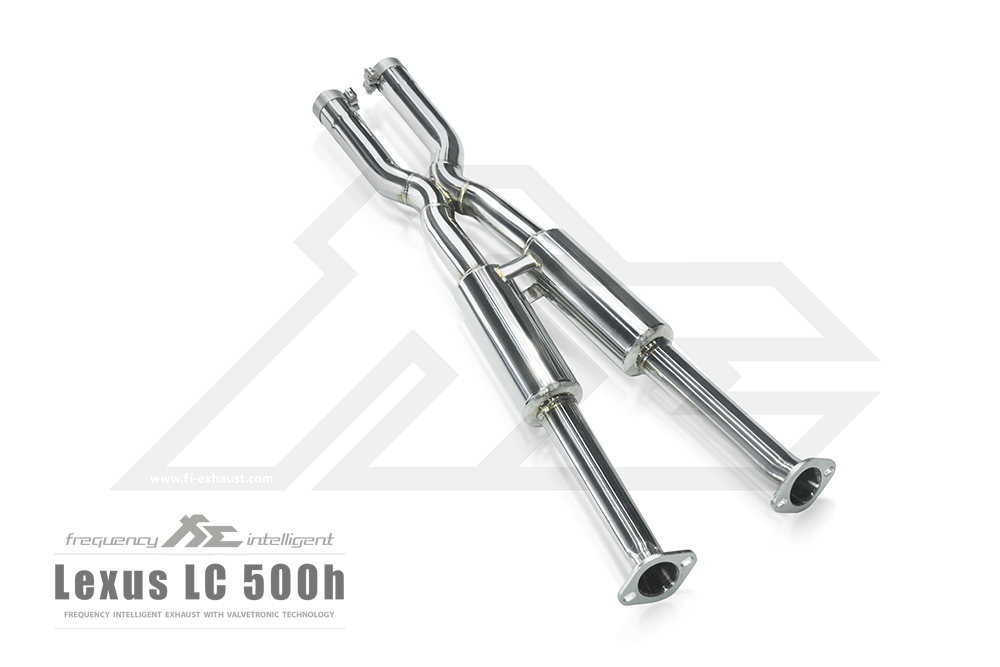 Lexus LC 500h Exhaust