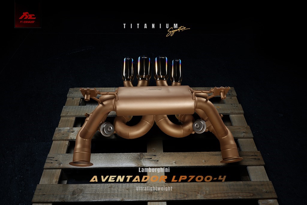Aventador LP750-4 SV F1 High Pitch Version Titamium