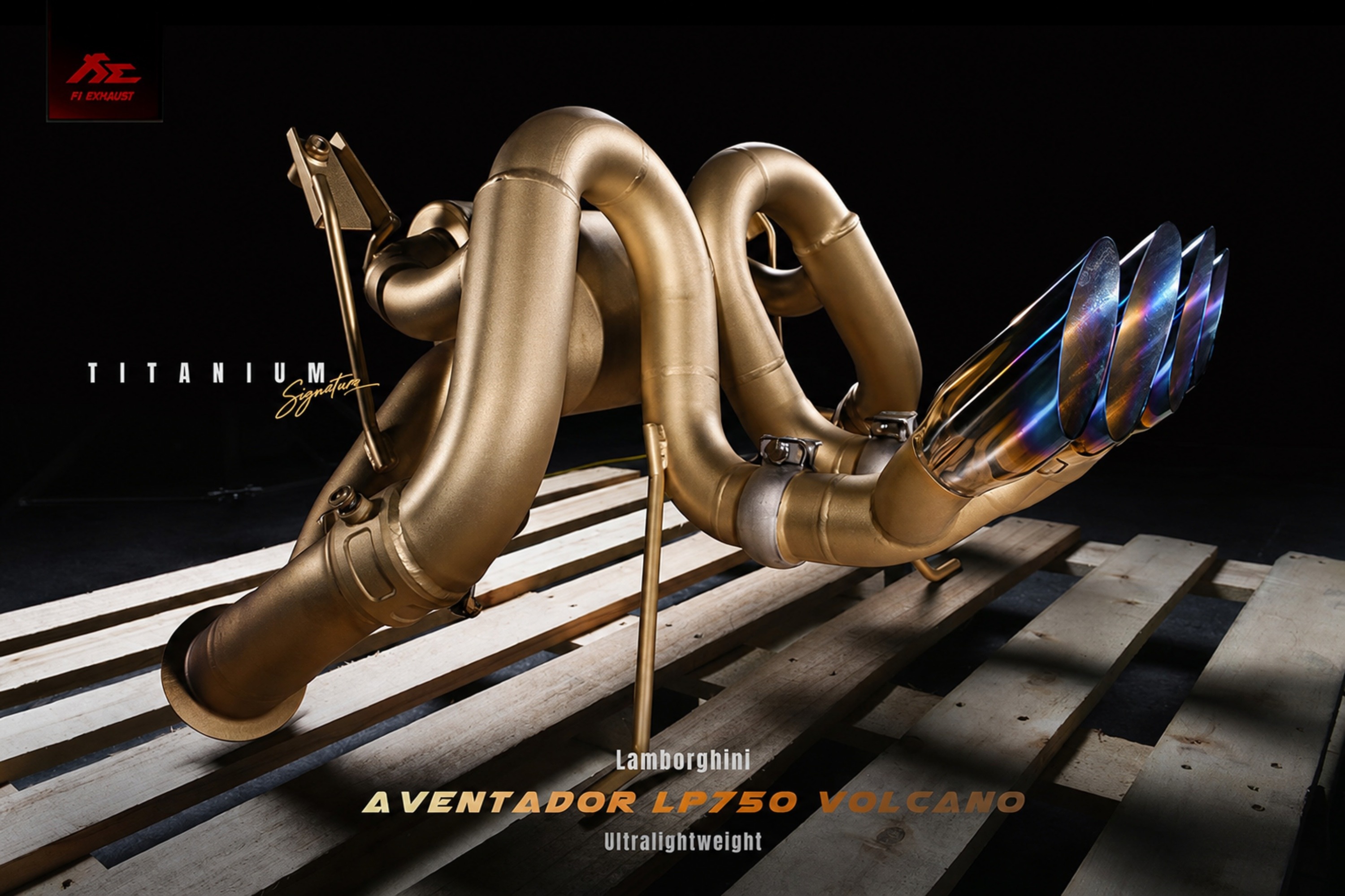 Lamborghini Aventador LP750-4 SV Titanium Exhaust
