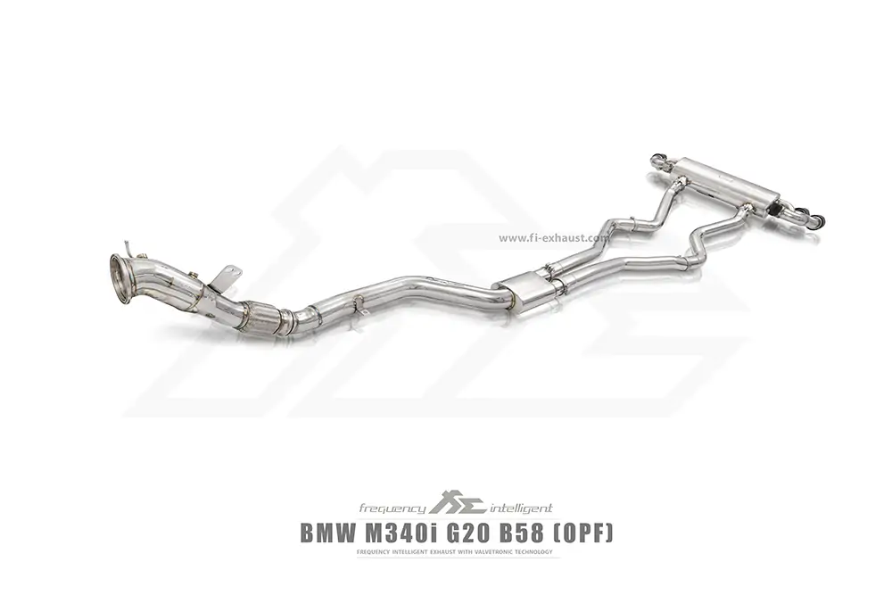 G20/G21 M340i B58 exhaust and downpipe