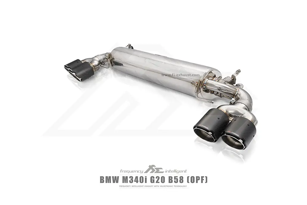 G20/G21 M340i B58 exhaust and downpipe