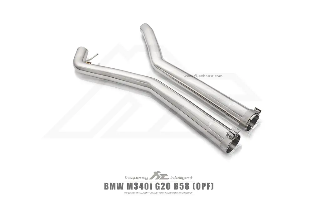 G20/G21 M340i B58 exhaust and downpipe