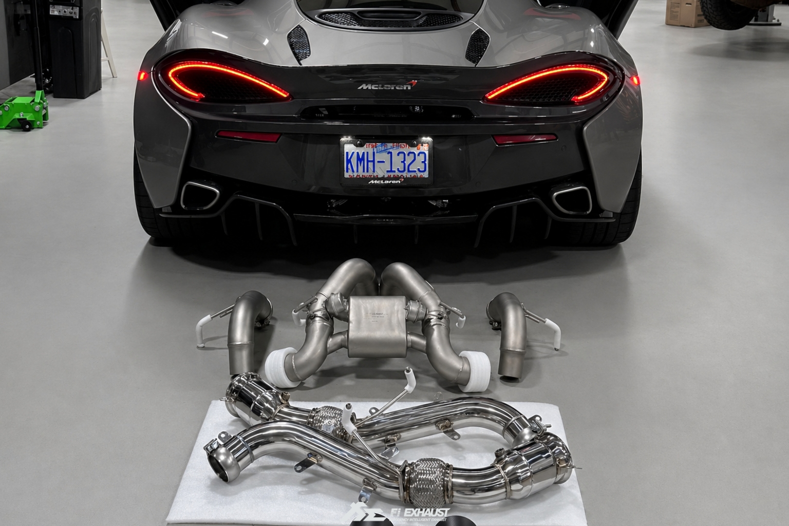 McLaren 570S / 570GT / 540C Coupe / Spider Titanium Exhaust