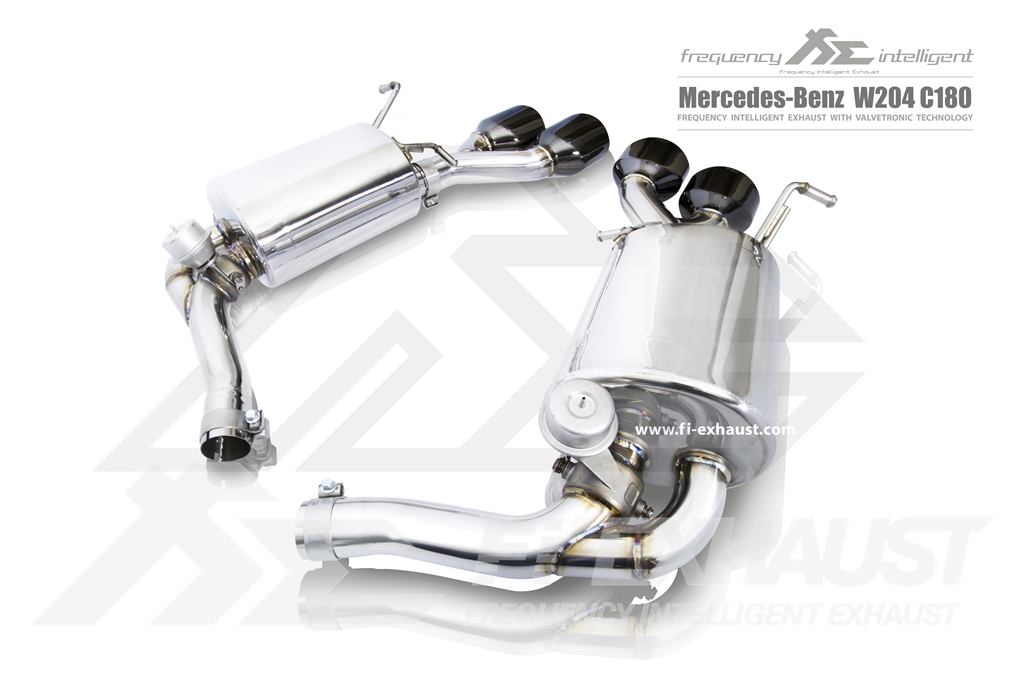 AME Mercedes-Benz C180/C200 W204 (2008-2014) 1.8T/2.0T Catback Quad Exit Exhaust main image 0