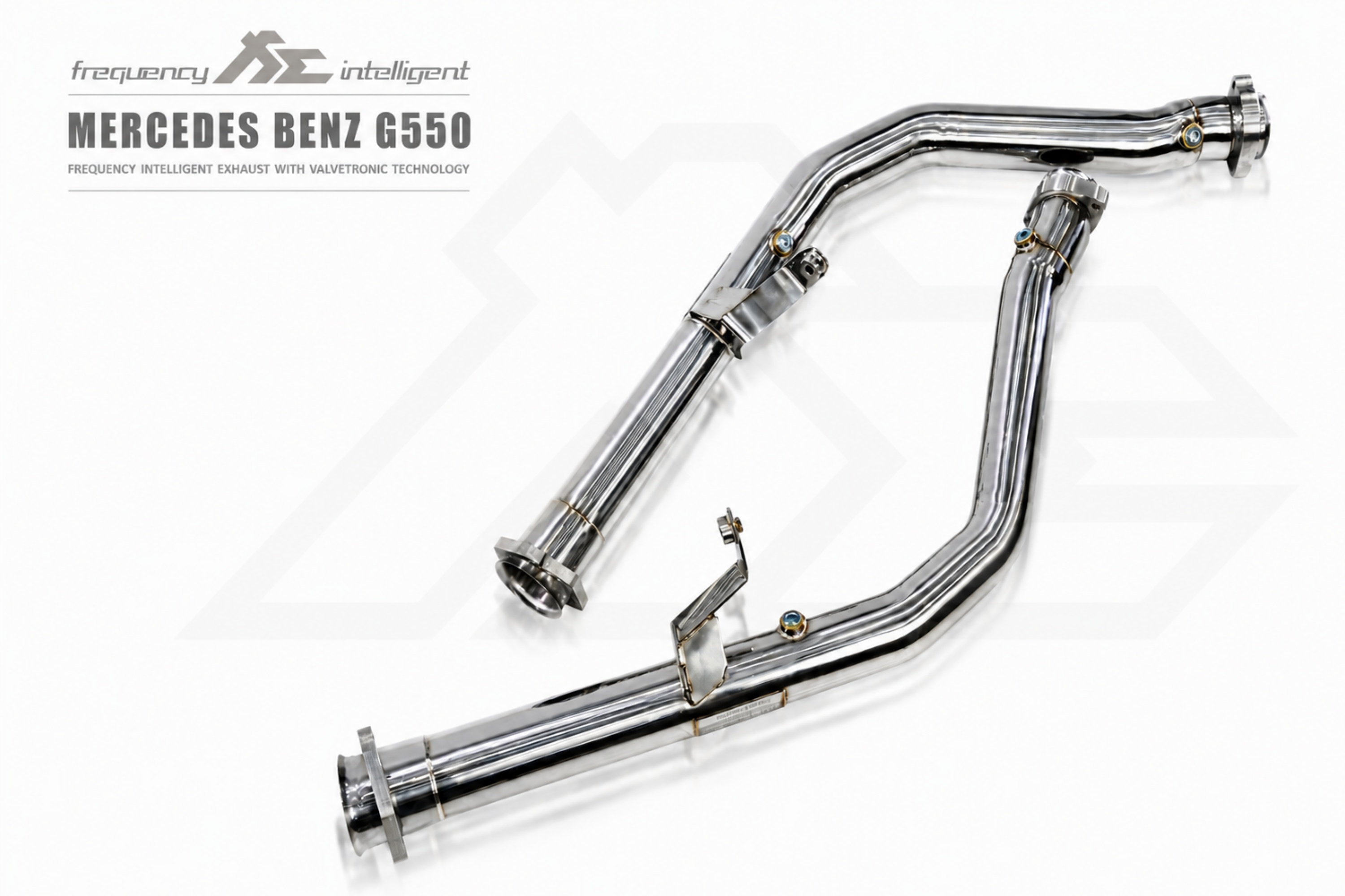 Mercedes-Benz W463 G550 EXHAUST 4x4 Quad Tips
