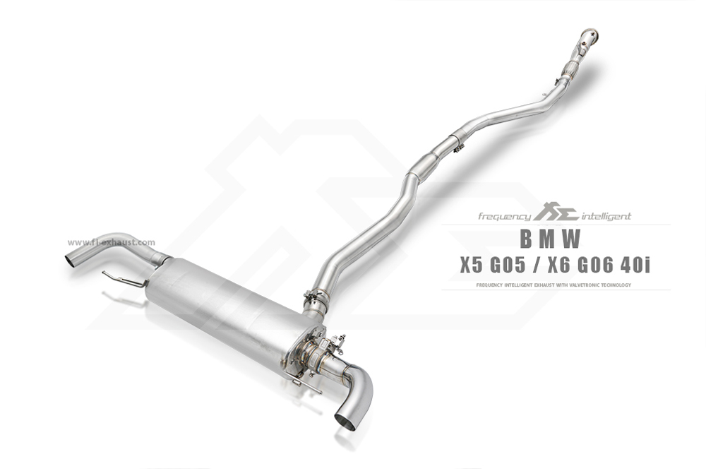 Fi EXHAUST - BMW X5 G05 / X6 G06 40i OPF - OPF cat-back із керуванням штатними клапанами