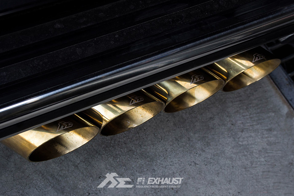 W463 AMG G63 EXHAUST Ultimate Double Quad Tips