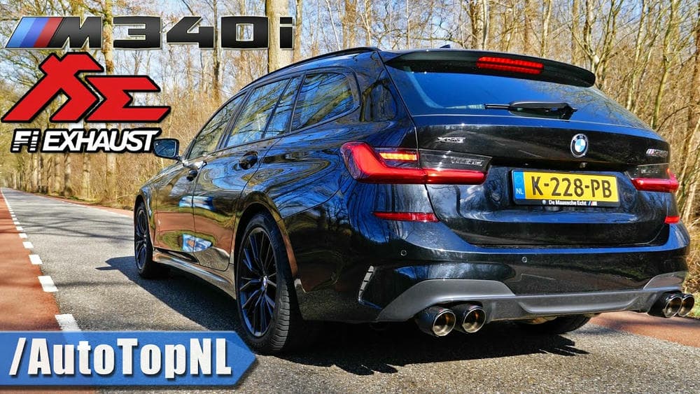 G20/G21 M340i B58 exhaust and downpipe