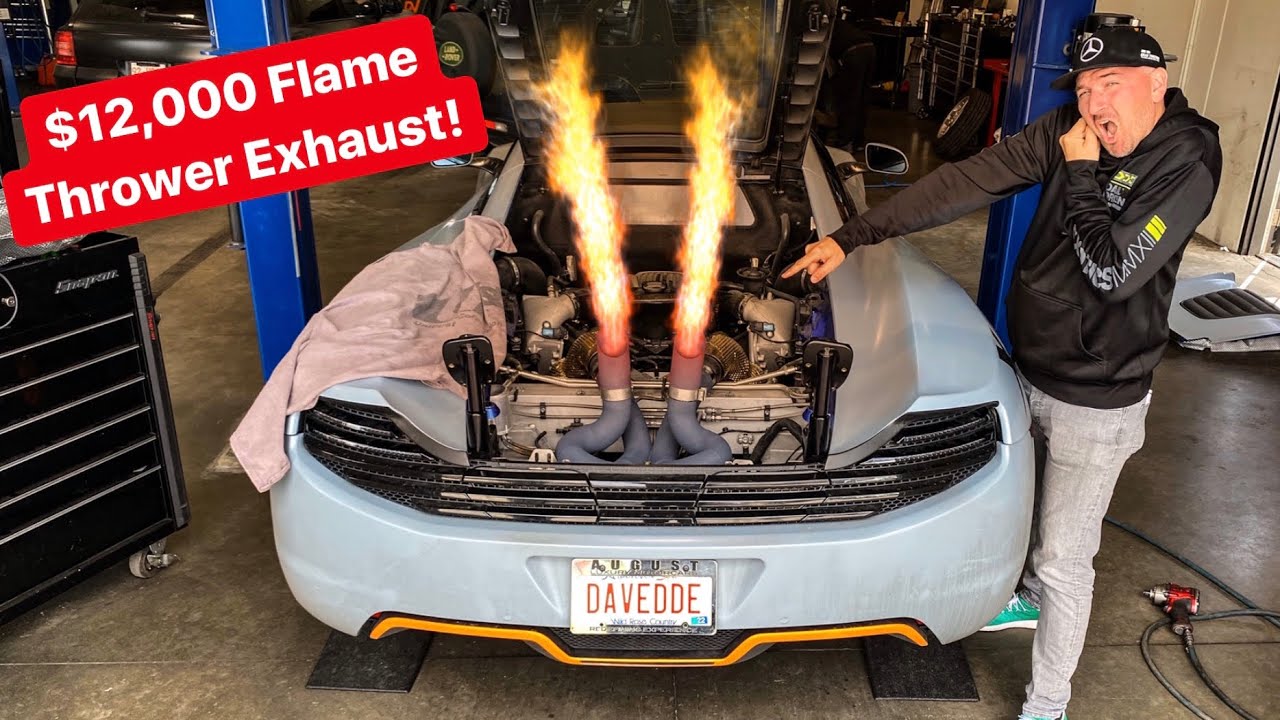 Exhaust Flame Thrower Kit