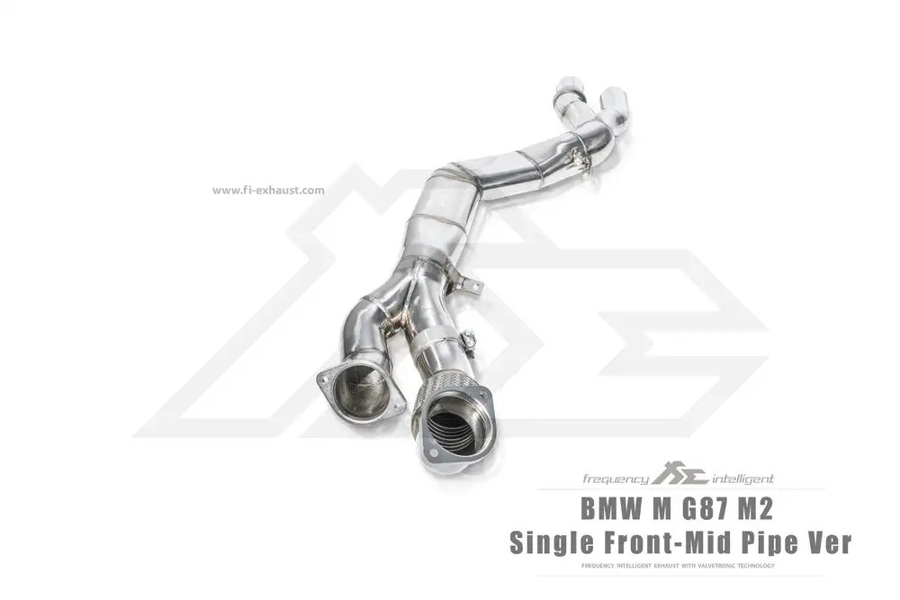 Single Front-Mid Pipe exhaust 