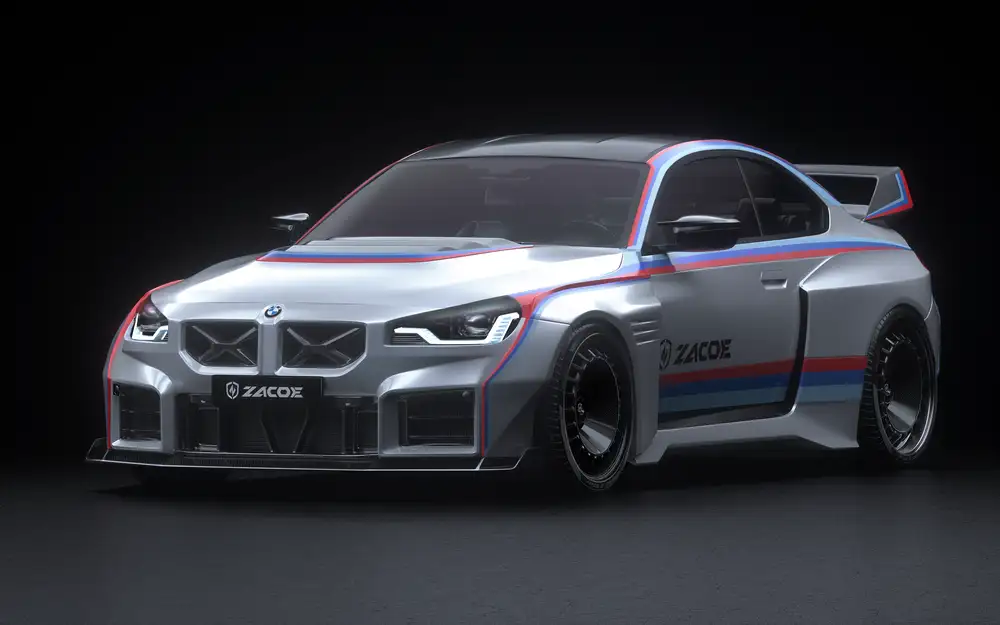 ZACOE carbon fiber widebody for BMW G87 M2