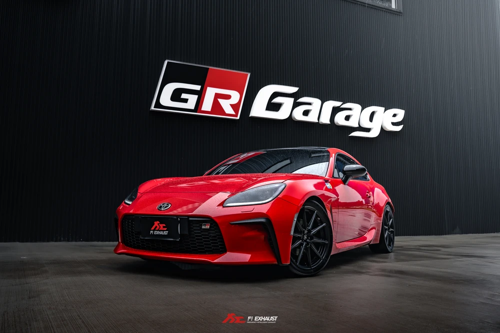 Toyota GR86 at GR Garage Taiwan launch.
