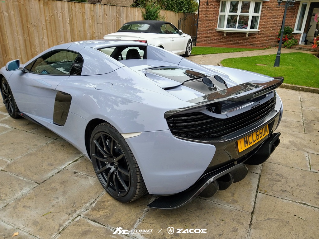 McLaren 650S Coupe Spider Volcano Conversion Kit Fi Exhaust