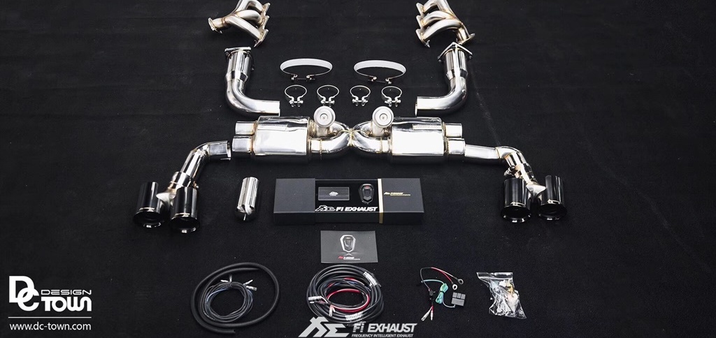 FI Exhaust 2013-2020 Porsche 911 Turbo/Turbo S (991.1/991.2) Turbo Back  Valvetronic Exhaust System - German Muscle